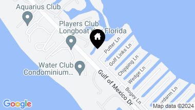 Map of 511 PUTTER LN, LONGBOAT KEY FL, 34228