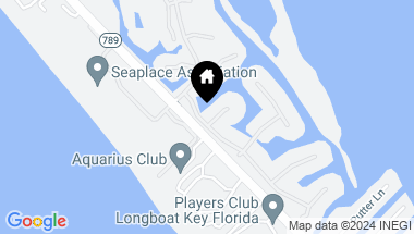 Map of 501 HARBOR GATE WAY, LONGBOAT KEY FL, 34228