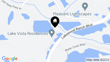 Map of 7612 LAKE VISTA CT #407, LAKEWOOD RANCH FL, 34202