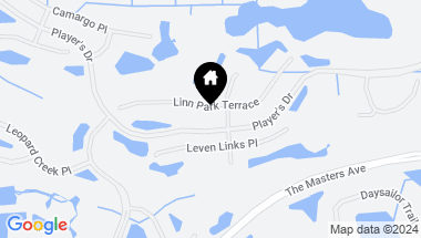 Map of 15408 LINN PARK TER, LAKEWOOD RANCH FL, 34202