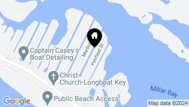 Map of 749 PENFIELD ST, LONGBOAT KEY FL, 34228