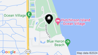 Map of 2400 S Ocean Drive 824, Fort Pierce FL, 34949