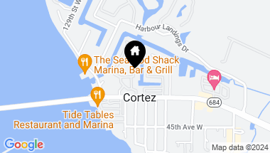 Map of 4318 MARINA VIEW WAY, CORTEZ FL, 34215