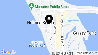 Map of 220 36TH ST, HOLMES BEACH FL, 34217