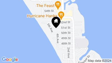 Map of 116 50TH ST, HOLMES BEACH FL, 34217