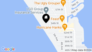 Map of 5300 GULF DR #608, HOLMES BEACH FL, 34217