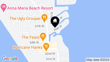 Map of 509 56TH ST, HOLMES BEACH FL, 34217