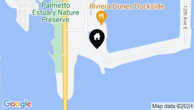 Map of 615 RIVIERA DUNES WAY #703, PALMETTO FL, 34221