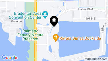 Map of 140 RIVIERA DUNES WAY #1403, PALMETTO FL, 34221