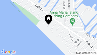 Map of 103 PARK AVE, ANNA MARIA FL, 34216