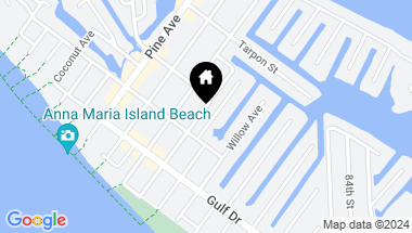 Map of 308 HARDIN AVE, ANNA MARIA FL, 34216