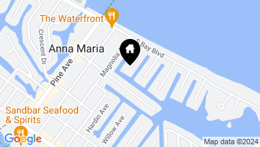 Map of 513 VILLA ROSA WAY, ANNA MARIA FL, 34216
