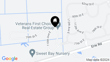 Map of 7823 111TH TER E, PARRISH FL, 34219