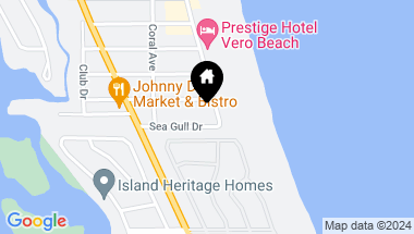 Map of 1441 Ocean Drive 103, Vero Beach FL, 32963