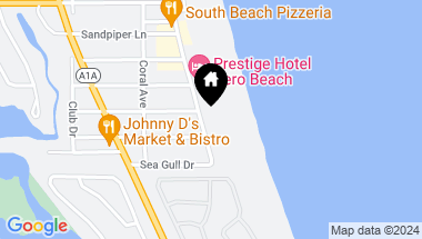 Map of 1480 Ocean Drive 4G, Vero Beach FL, 32963