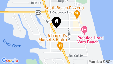 Map of 900 Jasmine Lane 203A, Vero Beach FL, 32963