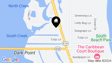 Map of 770 Lake Drive, Vero Beach FL, 32963