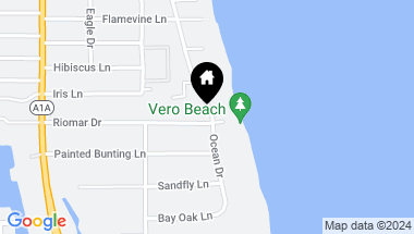 Map of 2501 Ocean, Vero Beach FL, 32963