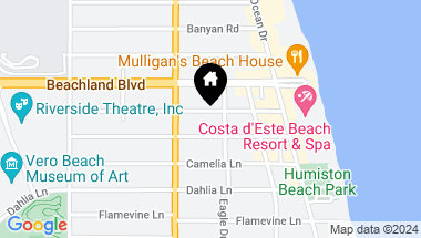 Map of 774 Azalea Lane, Vero Beach FL, 32963