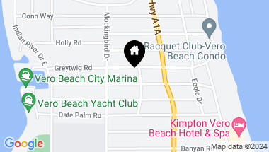 Map of 3765 Flamingo Drive, Vero Beach FL, 32963