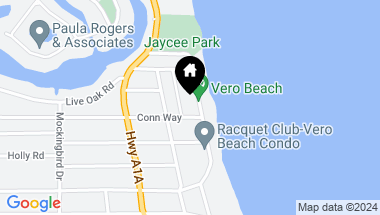 Map of 4101 Ocean Drive PHA, Vero Beach FL, 32963