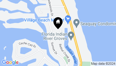 Map of 4811 Bethel Creek Drive 1, Vero Beach FL, 32963