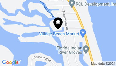 Map of 705 Bahia Mar Road, Vero Beach FL, 32963