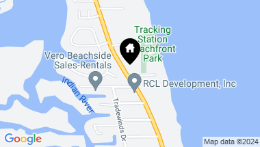 Map of 805 46th Place 3S, Vero Beach FL, 32963