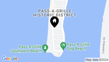Map of 403 GULF WAY #601, ST PETE BEACH FL, 33706