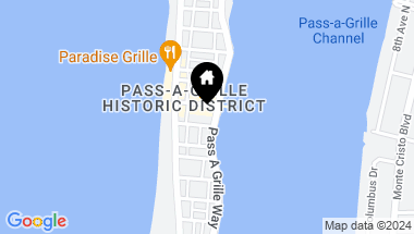 Map of 702 PASS A GRILLE WAY, ST PETE BEACH FL, 33706