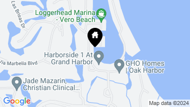Map of 5380 W Harbor Village Drive 402, Vero Beach FL, 32967