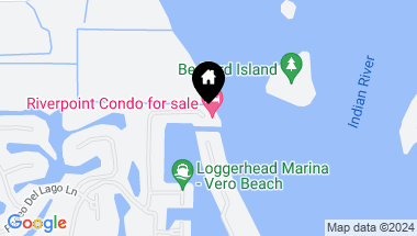 Map of 5620 N Harbor Village Drive 201, Vero Beach FL, 32967