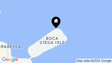 Map of 1010 BOCA CIEGA ISLE DR, ST PETE BEACH FL, 33706