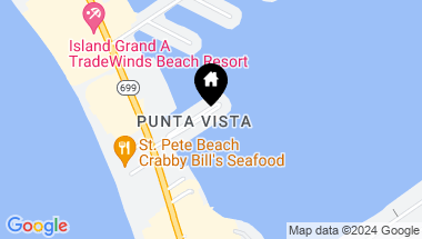 Map of 225 PUNTA VISTA DR, ST PETE BEACH FL, 33706
