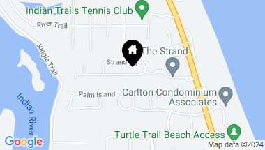 Map of 205 Strand Drive, 304, Melbourne Beach FL, 32951