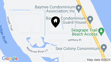 Map of 898 Island Club Square, Vero Beach FL, 32963