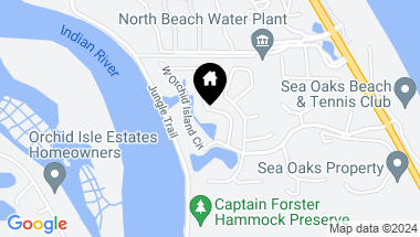 Map of 8789 E Orchid Island Circle, Vero Beach FL, 32963