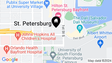 Map of 199 DALI BLVD #PH4, ST PETERSBURG FL, 33701