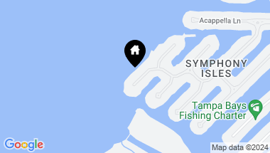 Map of 1013 SYMPHONY ISLES BLVD, APOLLO BEACH FL, 33572