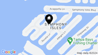 Map of 949 SYMPHONY ISLES BLVD, APOLLO BEACH FL, 33572