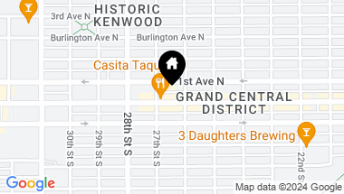 Map of 2629 CENTRAL AVE, ST PETERSBURG FL, 33713