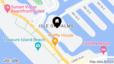 Map of 11295 1ST ST E, TREASURE ISLAND FL, 33706
