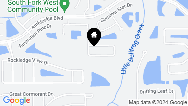 Map of 11118 GOLDEN SILENCE DR, RIVERVIEW FL, 33579