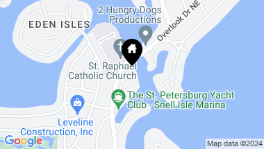 Map of 1365 SNELL ISLE BLVD NE #8C, ST PETERSBURG FL, 33704
