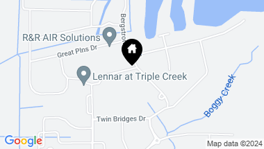 Map of 12887 TRIPOLI AVE, RIVERVIEW FL, 33579