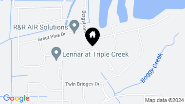Map of 12893 TRIPOLI AVE, RIVERVIEW FL, 33579