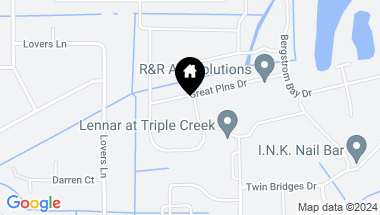 Map of 12717 TRIPOLI AVE, RIVERVIEW FL, 33579