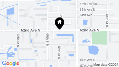 Map of 5928 62ND AVE N, PINELLAS PARK FL, 33781