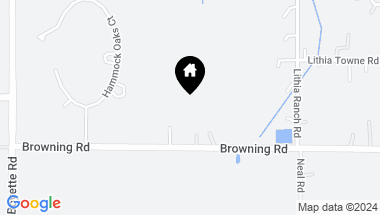 Map of 12011 BROWNING RD, LITHIA FL, 33547