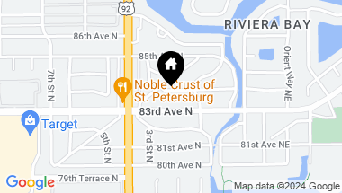 Map of 210 84TH AVE N, ST PETERSBURG FL, 33702
